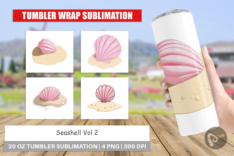 Tumbler Seashell