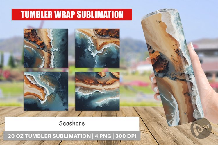 Tumbler Wrap Seashore