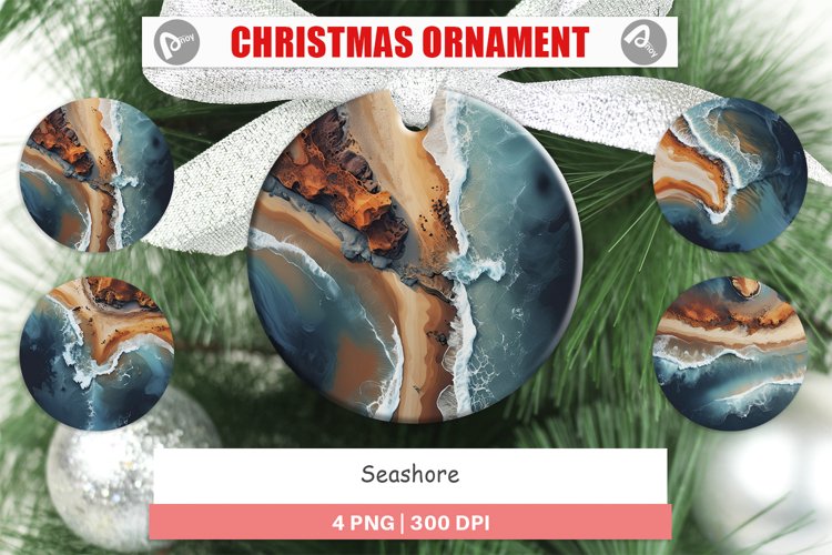 Christmas Ornaments Seashore