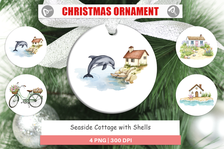 Ornament Seaside Cottage