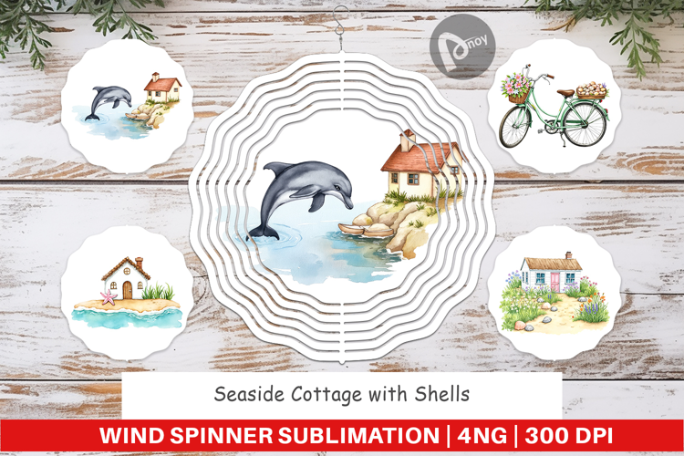 Wind Spinner Seaside Cottage