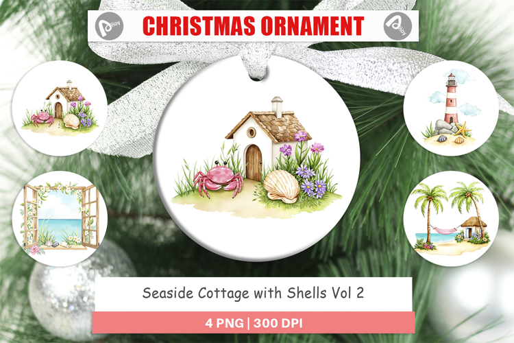 Ornament Seaside Cottage