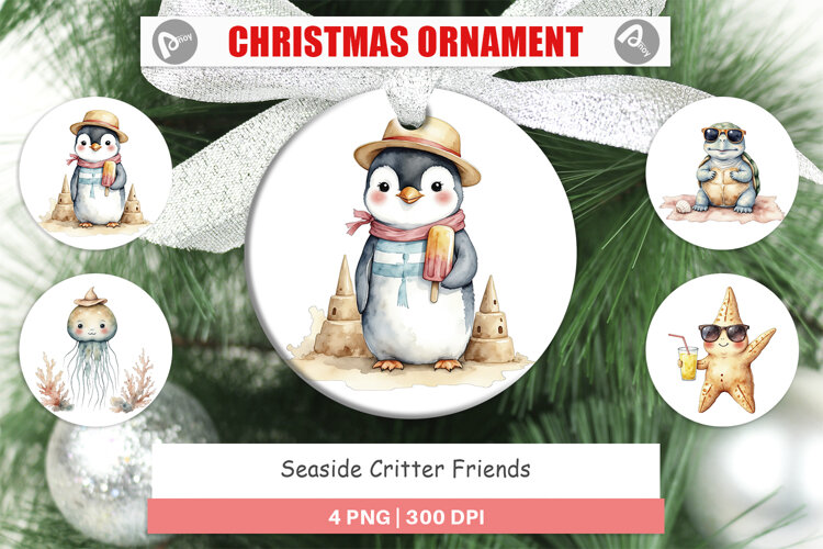 Ornament Seaside Critter Friends example image 1