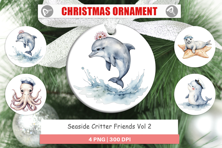 Ornament Seaside Critter Friends