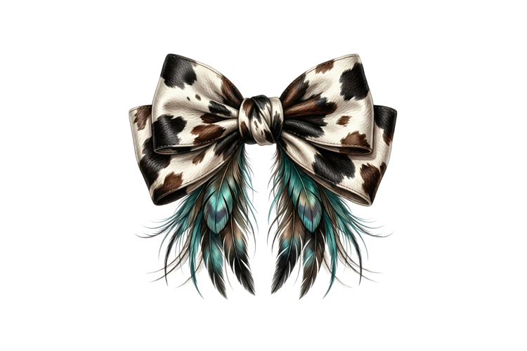 Western Ribbon Bow Png| Western Png example image 1