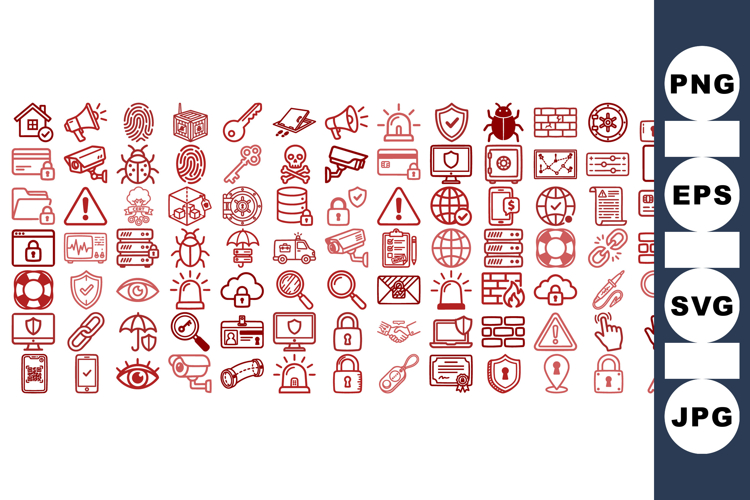 Cyber Security Icons Image 5