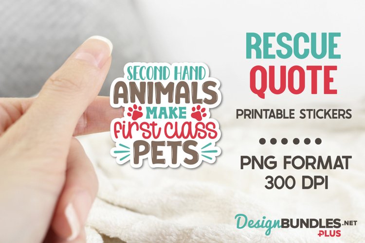 Second Hand Animals Make First Class Pets, Rescue Pet Png