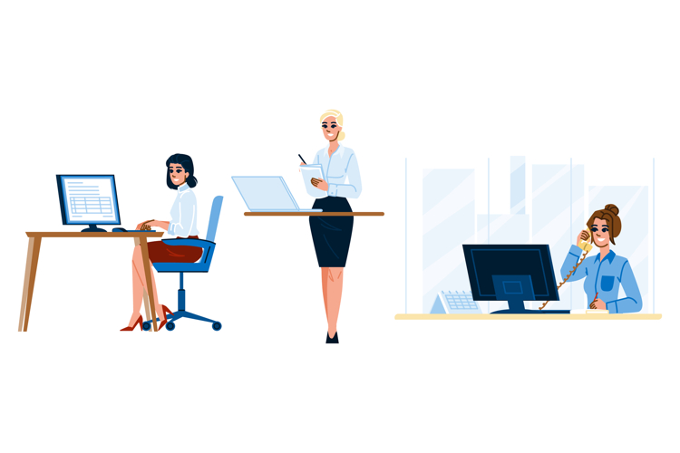 Office Illustration Image 2