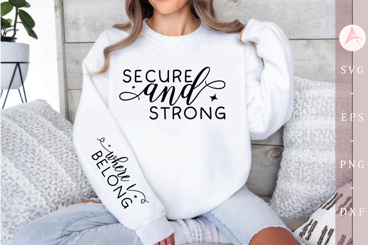 Secure and strong Sleeve SVG