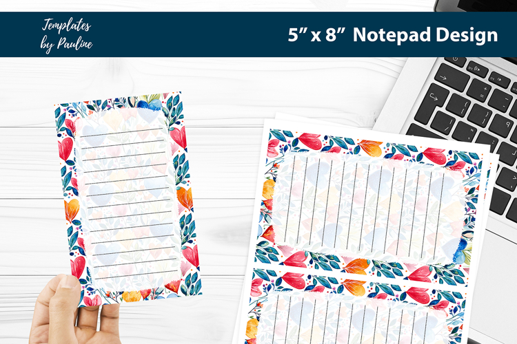 Self-love printable notepad template, Digital memo pad