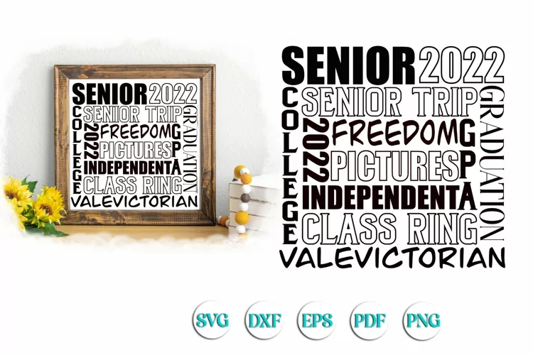 Senior Graduation Subway Svg Cutfile