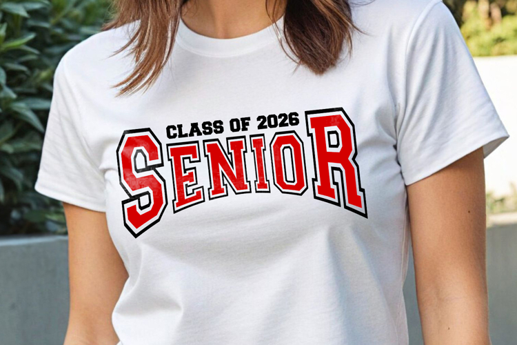 Class of 2026 Senior shirt svg, Graduation svg