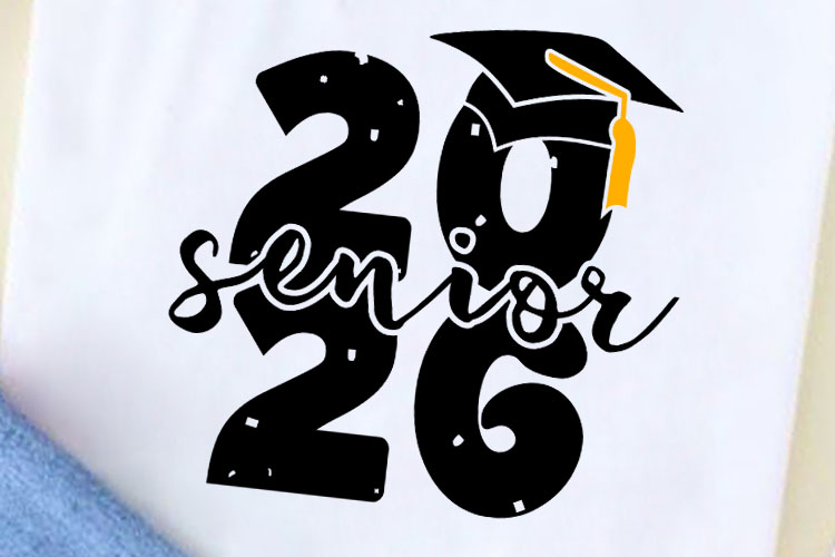 Senior 2026 Grunge art Graduation decorations Graduate