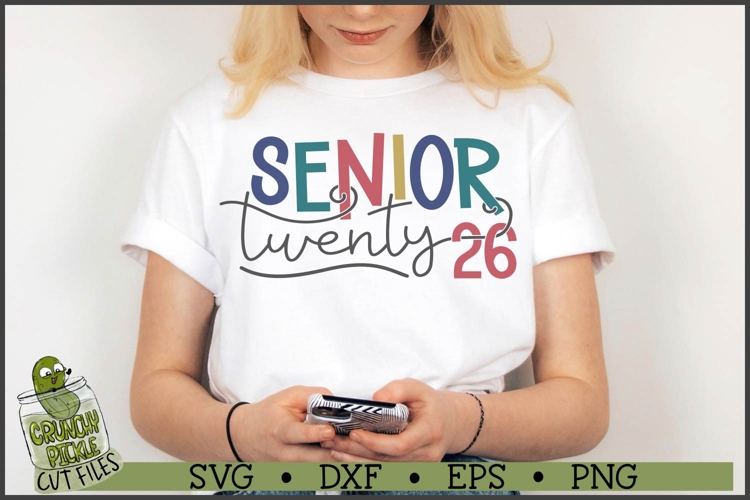 Senior 2026 SVG File