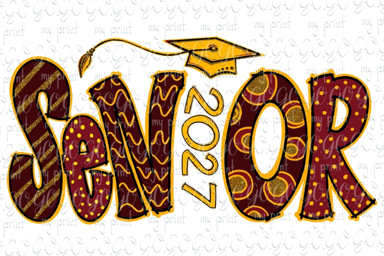 Senior 2027 png Senior class of 2027 Graduation sublamation