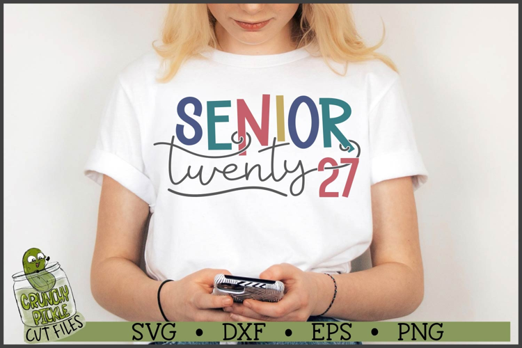 Senior 2027 SVG File