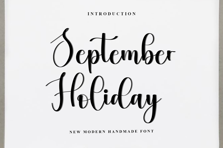 September Holiday example image 1