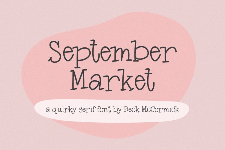 September Market Serif example image 1