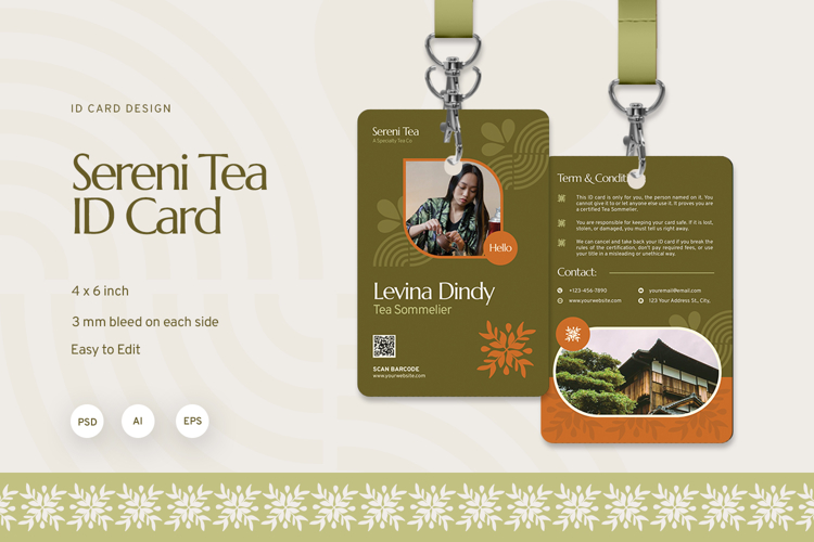 Sereni Tea - ID Card
