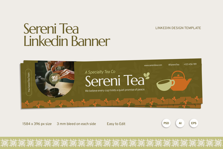 Sereni Tea - Linkedin Banner