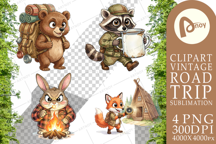 Serious Survivalist Animal Sublimation