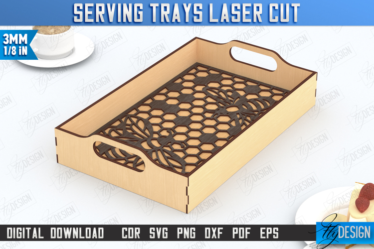 Serving Tray|Snack Appetizer Tray|Serving Tray with Handles