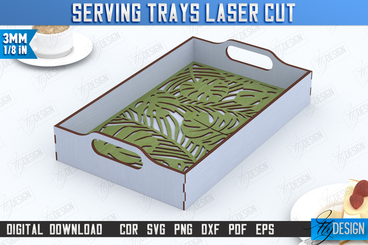 Serving Tray|Snack Appetizer Tray|Serving Tray with Handles