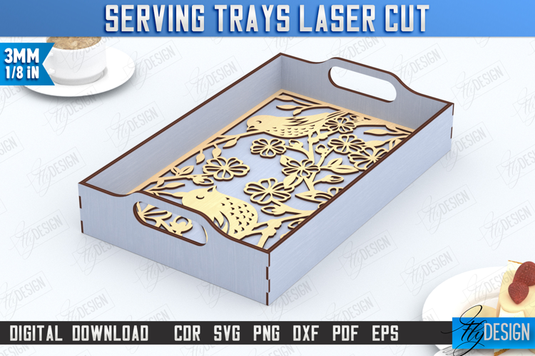 Serving Tray|Snack Appetizer Tray|Serving Tray with Handles