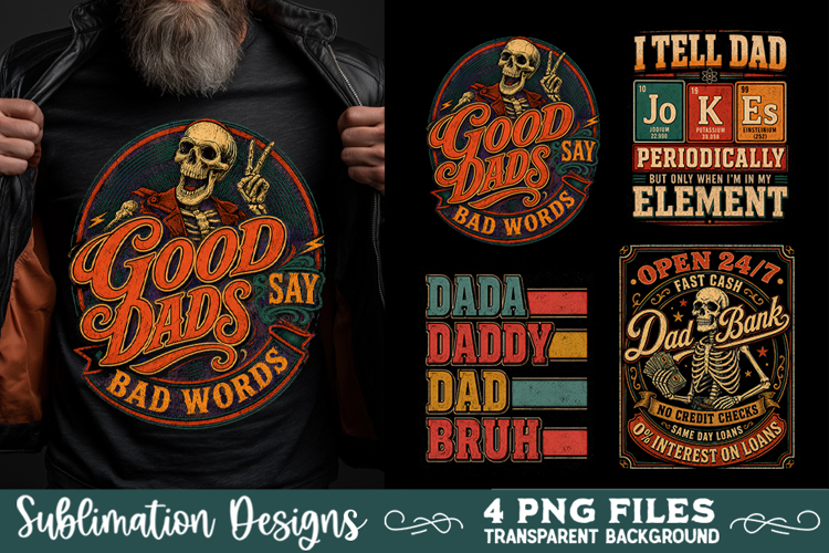 Dad sublimation PNG, Father 4 PNG, Fathers day PNG