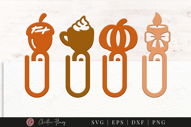 Fall Bookmark SVG