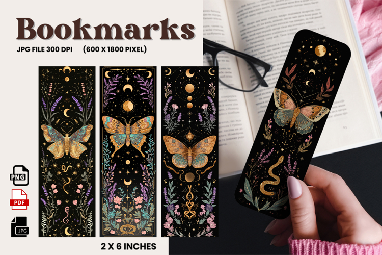 Halloween Bookmark Pumpkin Cute Ghost Design Printable_59