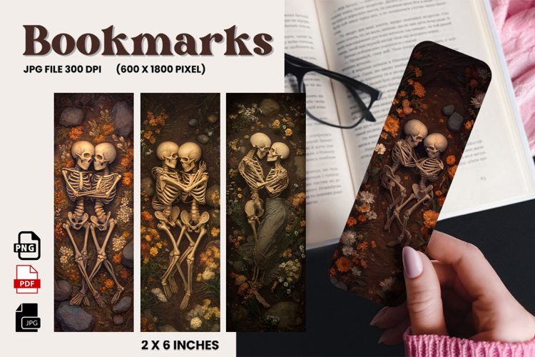 Halloween Bookmark Pumpkin Cute Ghost Design Printable_62