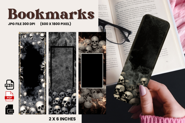 Halloween Bookmark Pumpkin Cute Ghost Design Printable_68