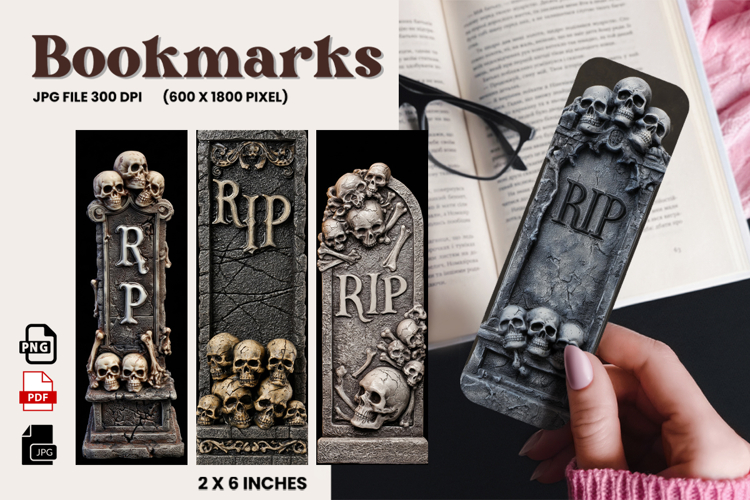 Halloween Bookmark Pumpkin Cute Ghost Design Printable_70