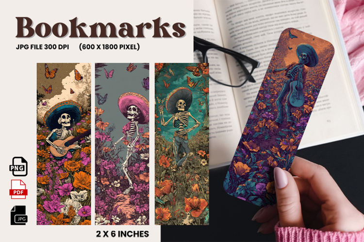 Halloween Bookmark Pumpkin Cute Ghost Design Printable_83