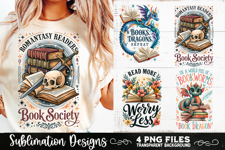 Reading sublimation PNG, Reading 4 PNG, Book Lover PNG