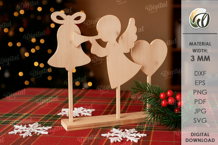 Christmas Heart Svg Image 22