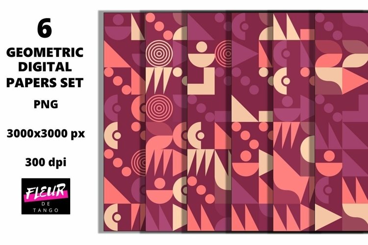 Geometric Seamless Pattern Image 16