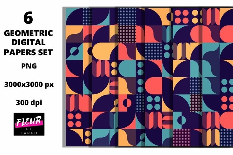 Geometric Seamless Pattern Image 23