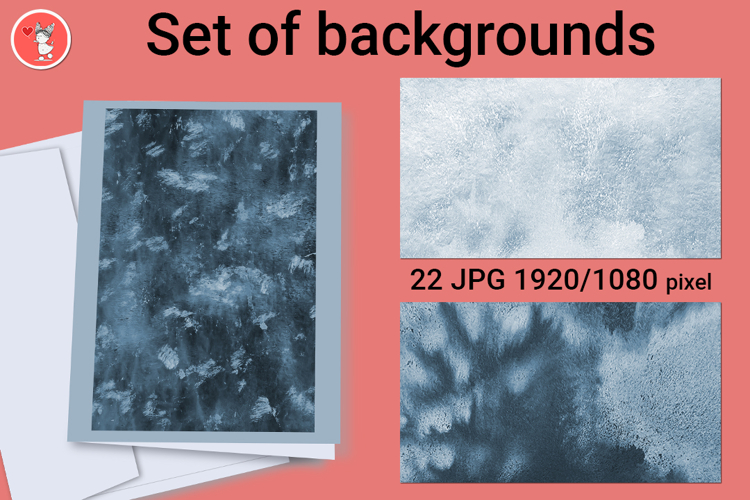 Set of backgrounds