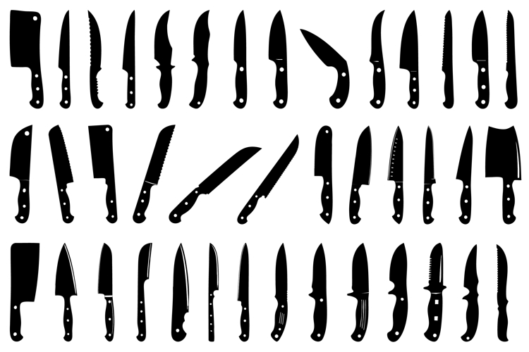 Knife Silhouette Image 22