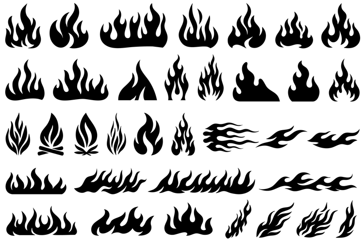 Flame Silhouette