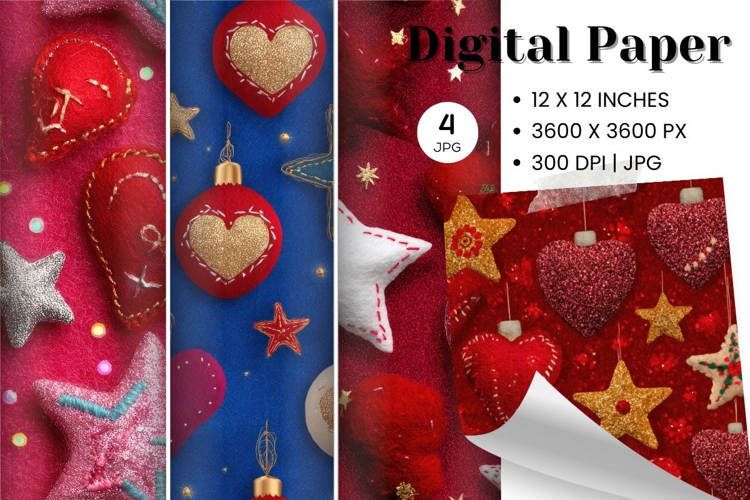 Christmas Pattern Background Image 24