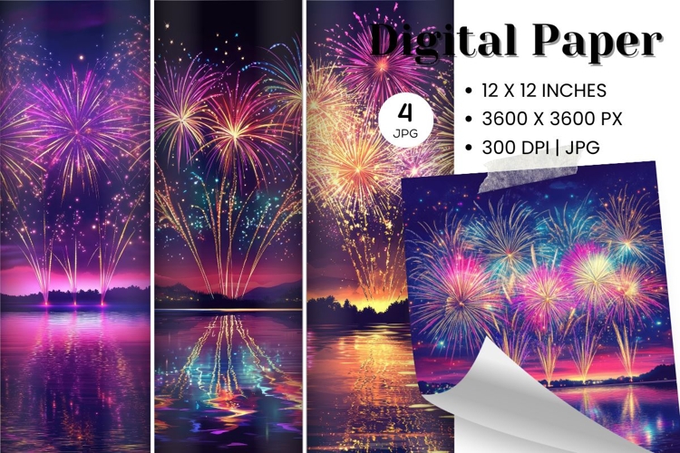 Fireworks Background Image 6