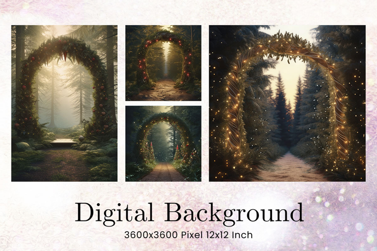 Flower Backdrops Overlays Wedding Studio Room Background_1