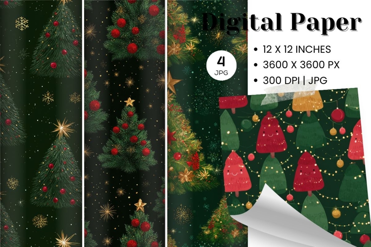 Christmas Seamless Pattern Image 10
