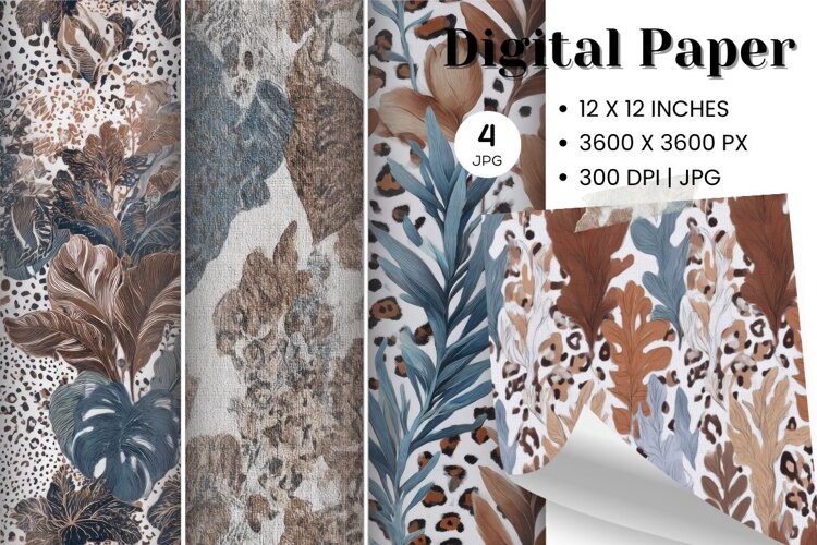 Leaf Fall Autumn Background Wallpaper Pattern_12 example image 1