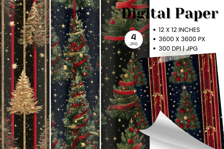 Christmas Seamless Pattern Image 5