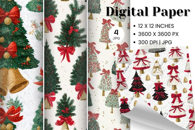 Christmas Seamless Pattern Image 17
