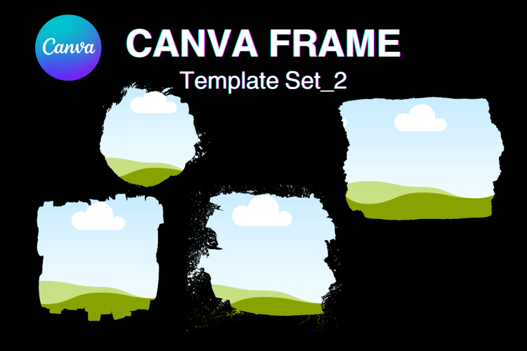 Paint Drip Canva Frame Water Drop Splash Add Photo Shirt_2